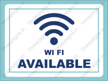 Wi-Fi Available